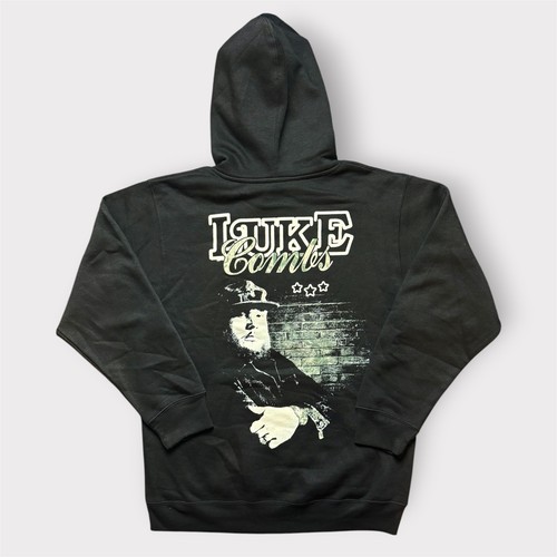 Luke combs black tour hoodie - luke,