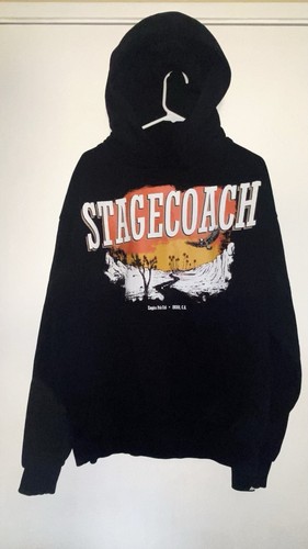 Stagecoach hoodie black - hoodie, l
